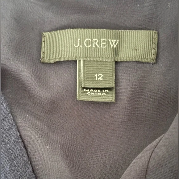 J. Crew Deep Blue Midi Dress - Picture 3 of 5